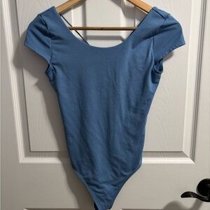 American Eagle Outfitters Sky Blue Bodysuit